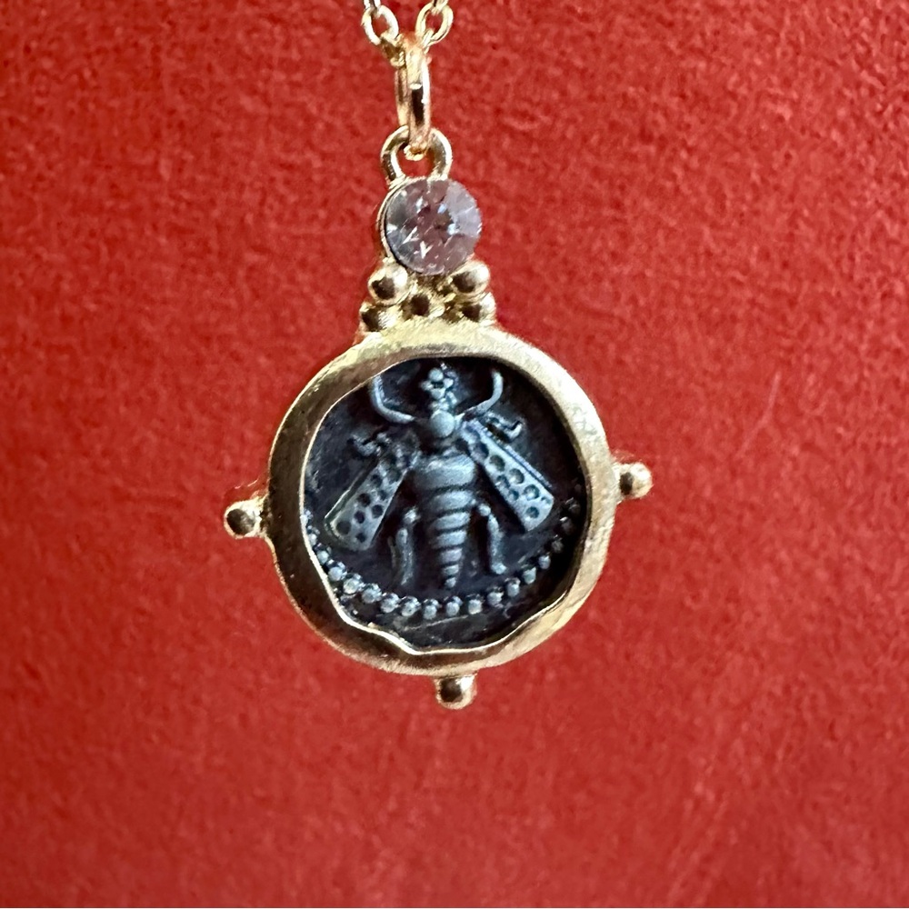 Double Chain & Charms Necklace - Picture 3 of 6
